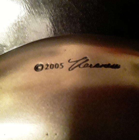 Sentious Woman signed Nouveau collection tray - Picture 2 of 7